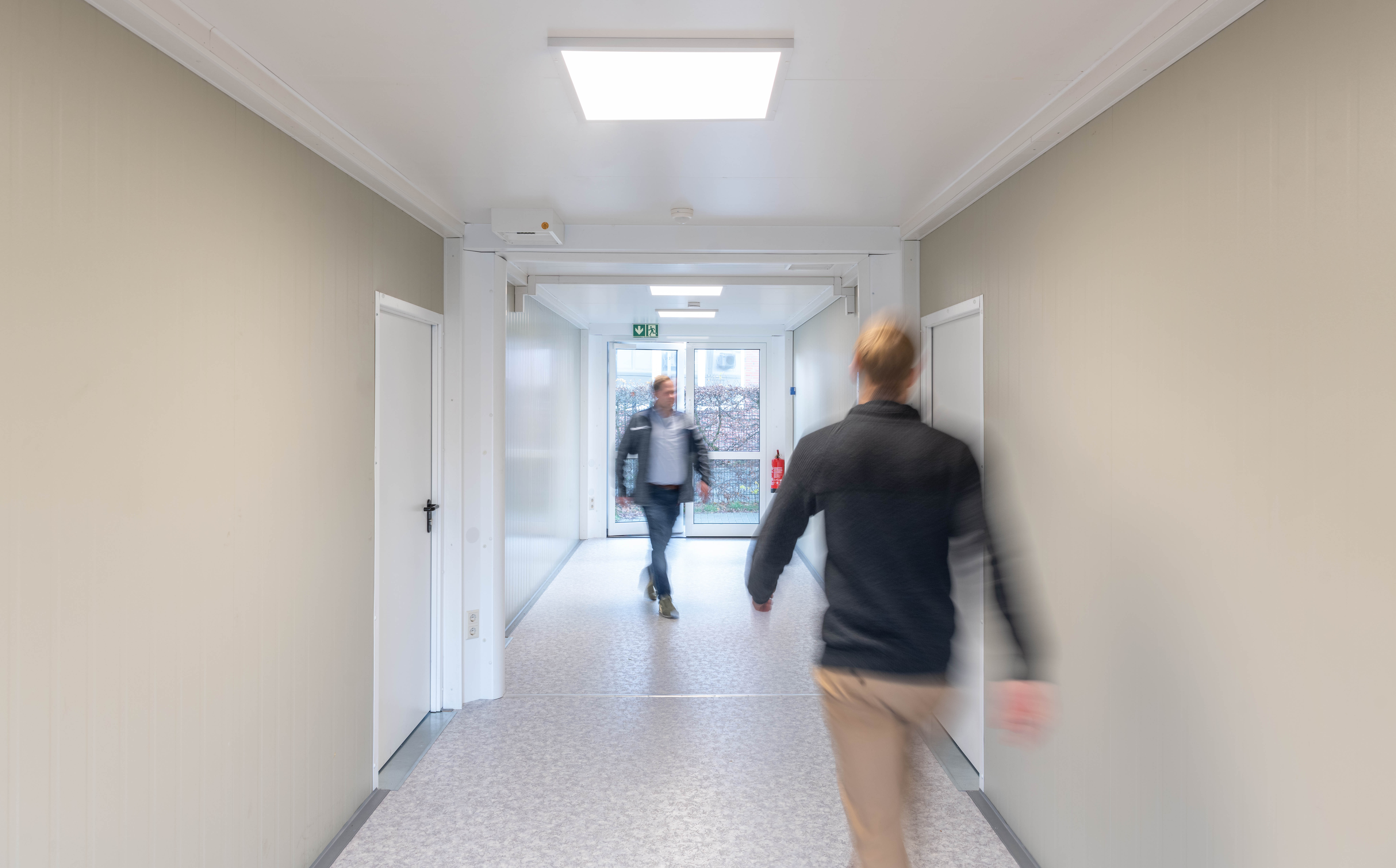 Spacious corridors made of ELA quality all-rounders