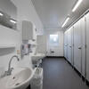 Sanitary room within the container system